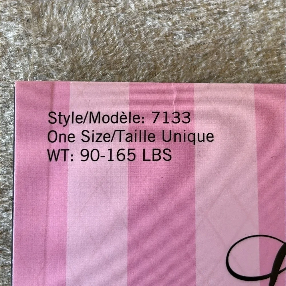 Brand New Leg Avenue Black Sheer Gold Metallic Shimmer Tights Panty Hose